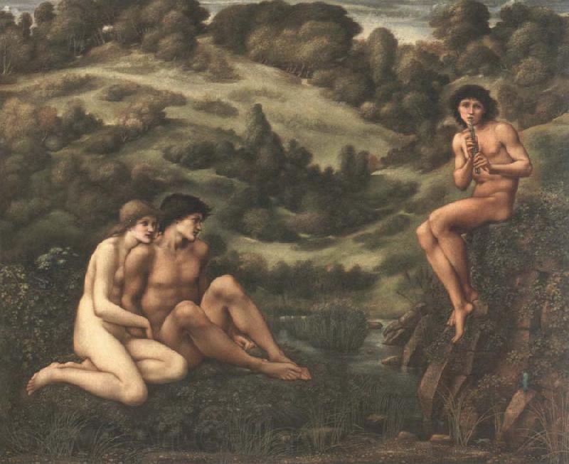 Edward Burne-Jones the garden of pan Germany oil painting art